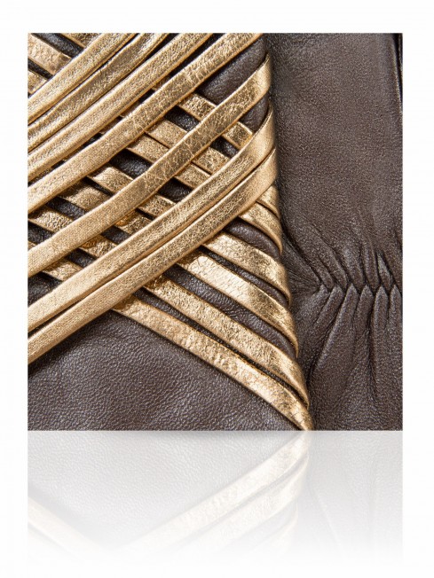 Перчатки Женские 81_DUCALE/GOLD//11